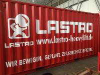 Container Beschriftung Lastro